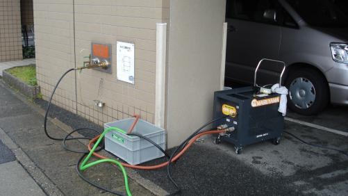 消防設備・連結送水管耐圧試験