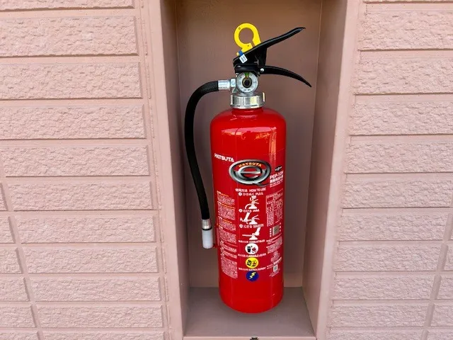 消火器46本取替