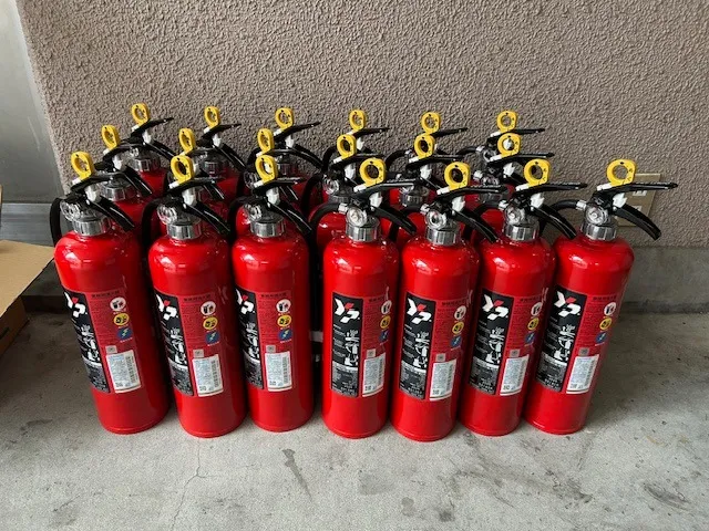 消火器19本取替