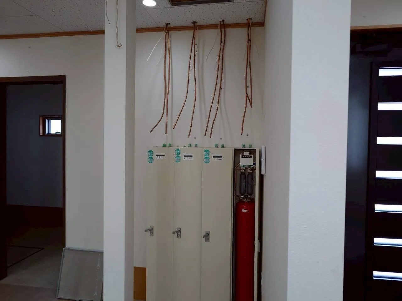 消防設備撤去工事