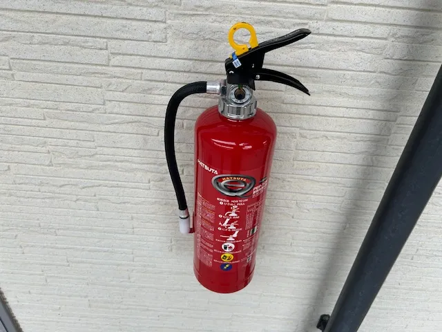 消火器39本取替